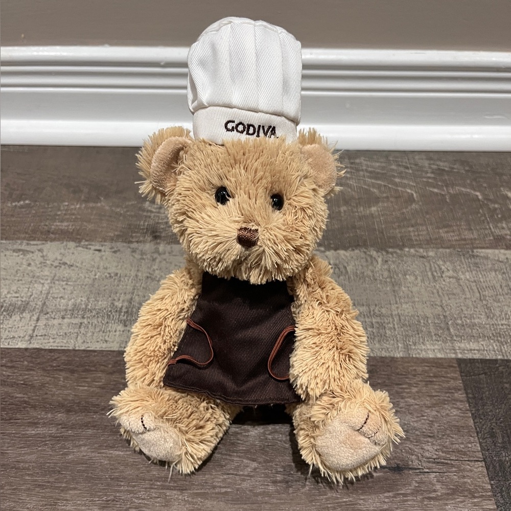Gund Godiva Chocolatier Bear Chef Plush